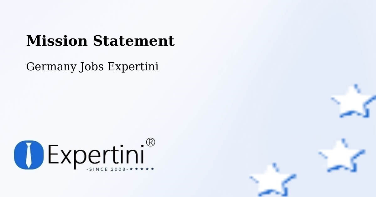 Corporate Mission – Nordhastedt - Germany Jobs Expertini