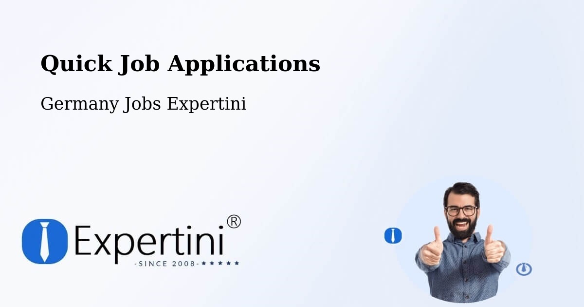 Quick Apply Feature – Nordhastedt - Germany Jobs Expertini